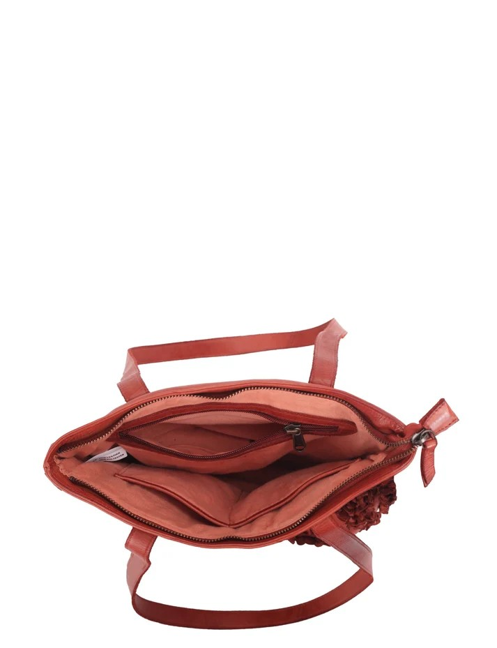 Saddle & Sash Handbag A0031 Tan