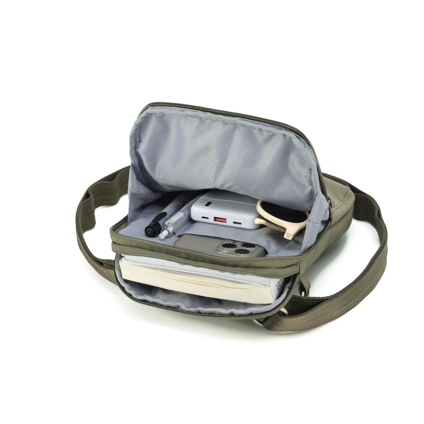 Tosca Anti-Theft Handbag TCA988 Khaki