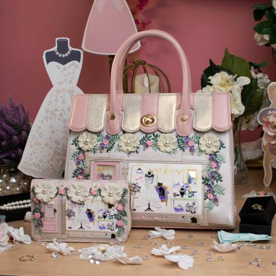 Vendula Wedding Shop Medium Zip Wallet