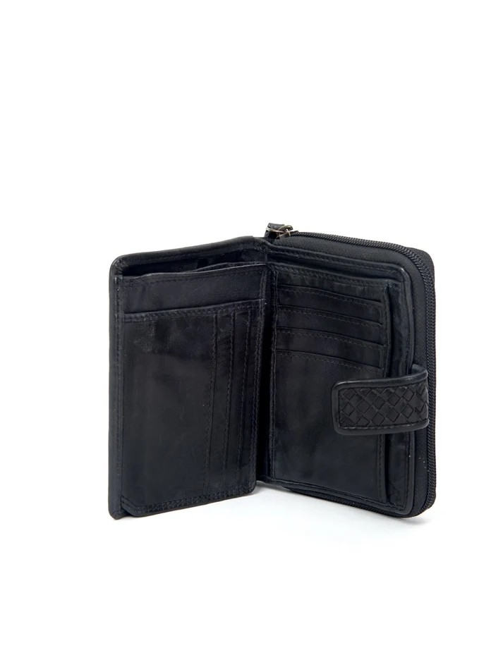 Saddle & Sash Purse A0023 Black