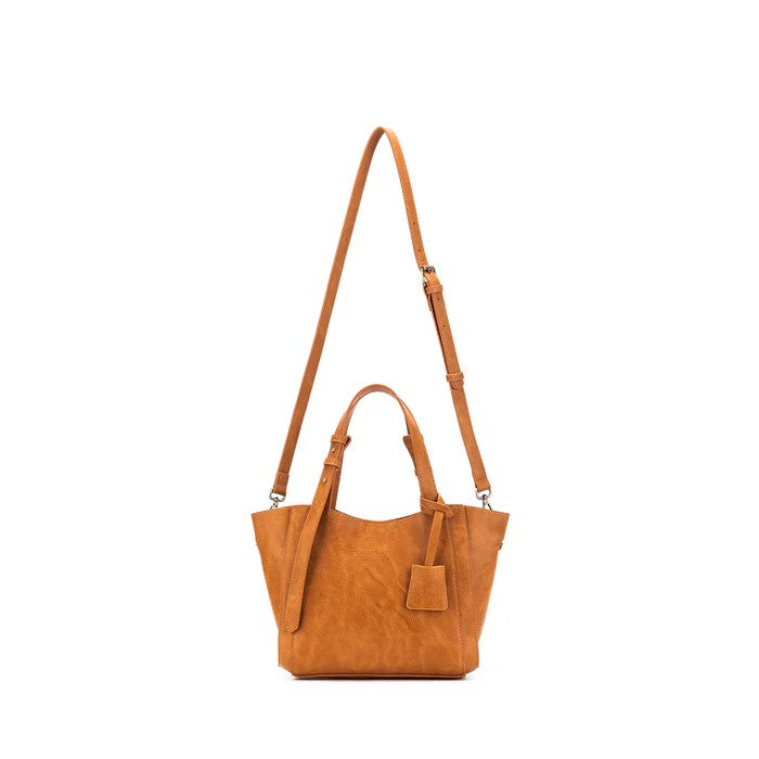 Black Caviar Handbag Mini Lauren Tan