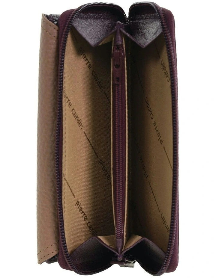 Pierre Cardin Purse PC4028 Burg/Taupe