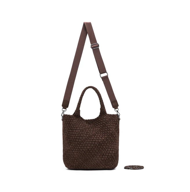 Black Caviar Handbag Arielle Chocolate