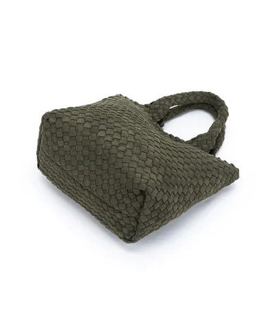 Black Caviar Handbag Cherie Dark Olive