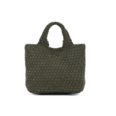 Black Caviar Handbag Cherie Dark Olive
