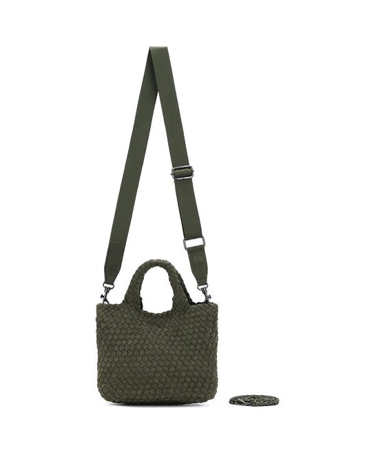 Black Caviar Handbag Cherie Dark Olive