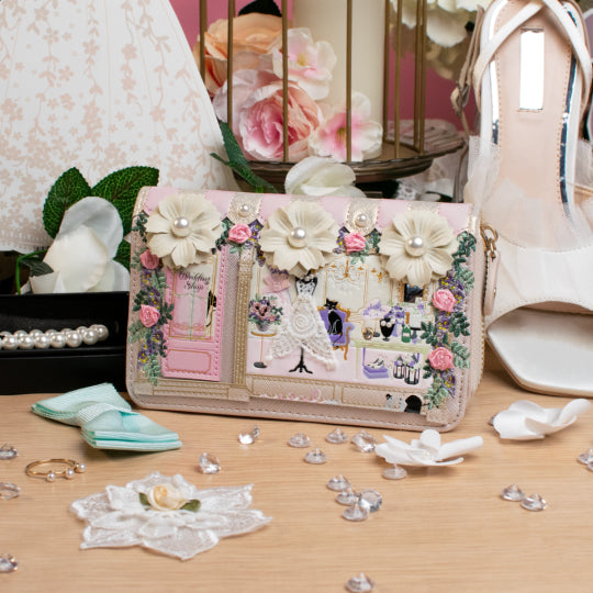 Vendula Wedding Shop Medium Zip Wallet