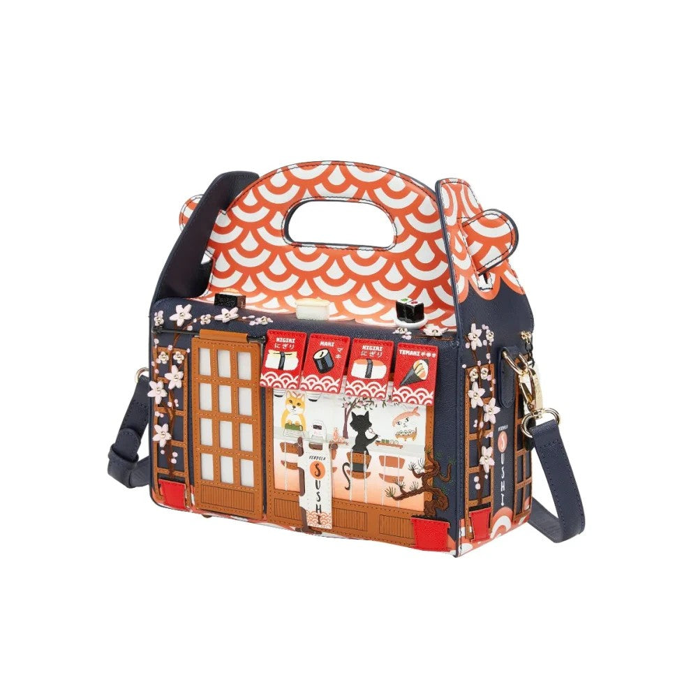 Vendula Sushi Blue Takeaway Box Bag
