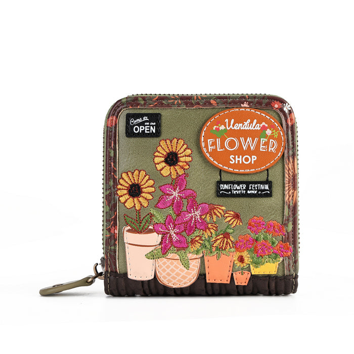 Vendula Flower Shop Amber Square Wallet
