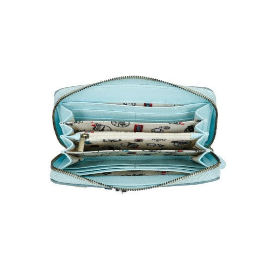 Vendula Vintage Rose Large Zip Wallet
