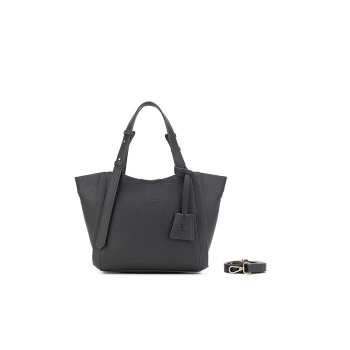 Black Caviar Handbag Mini Lauren Grey