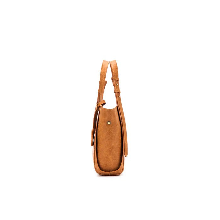 Black Caviar Handbag Mini Lauren Tan