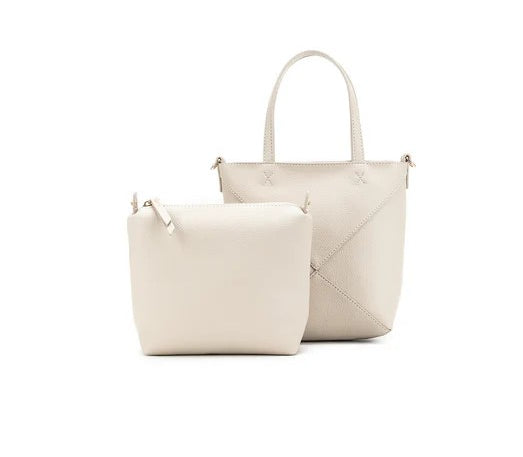 Black Caviar Handbag Mini Suki Oatmeal