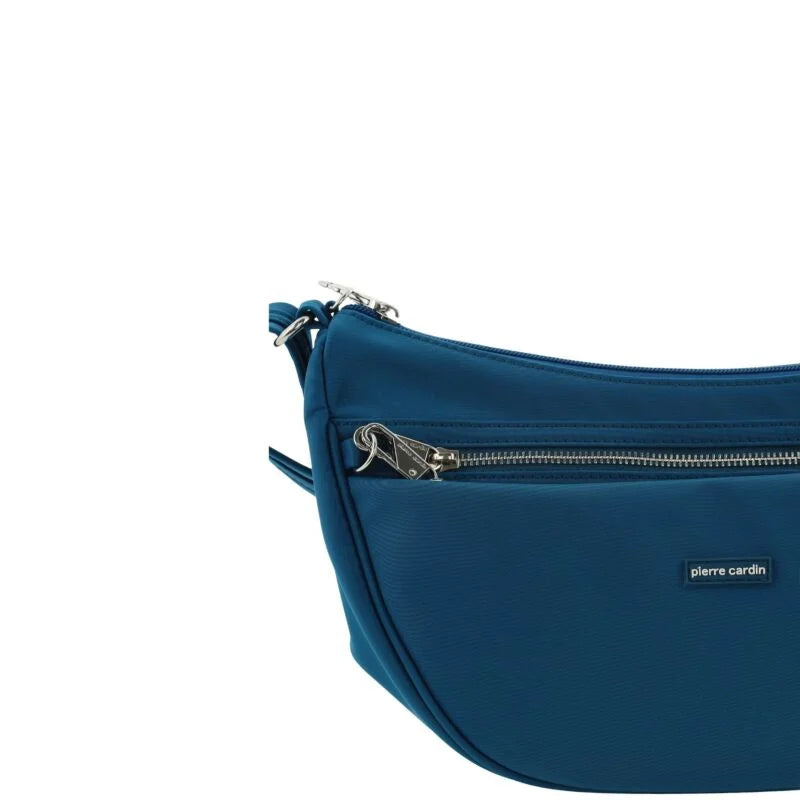 Pierre Cardin Slash-Proof Anti-theft Cross Body Handbag - Turquoise