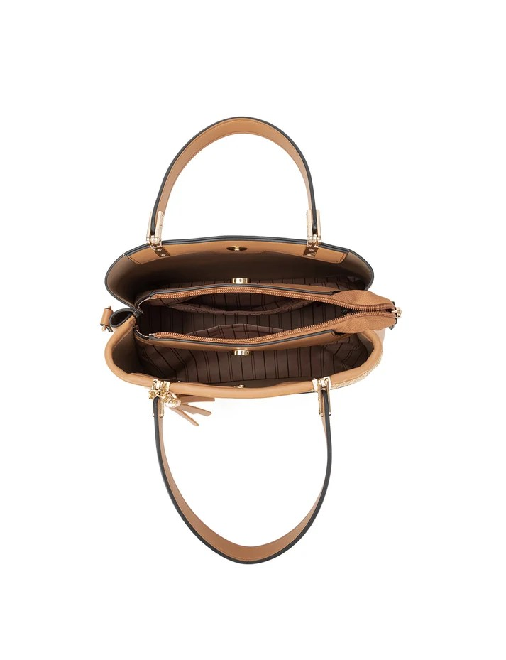 Miss Serenade Handbag XB-2391 Natural