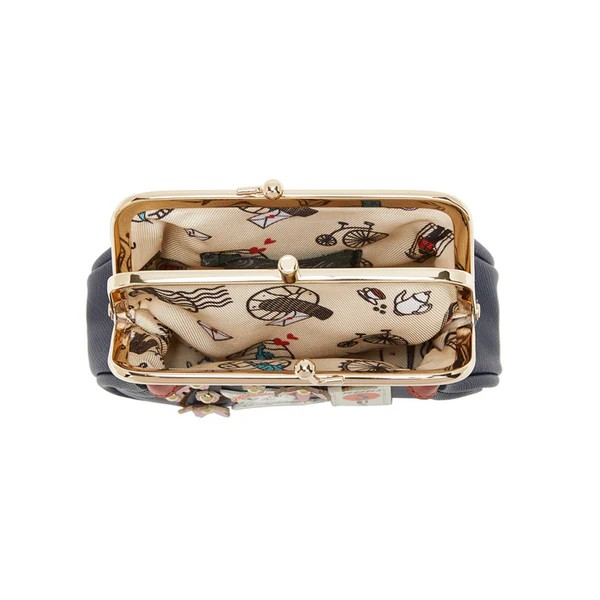 Vendula Sushi Blue Clipper Coin Purse