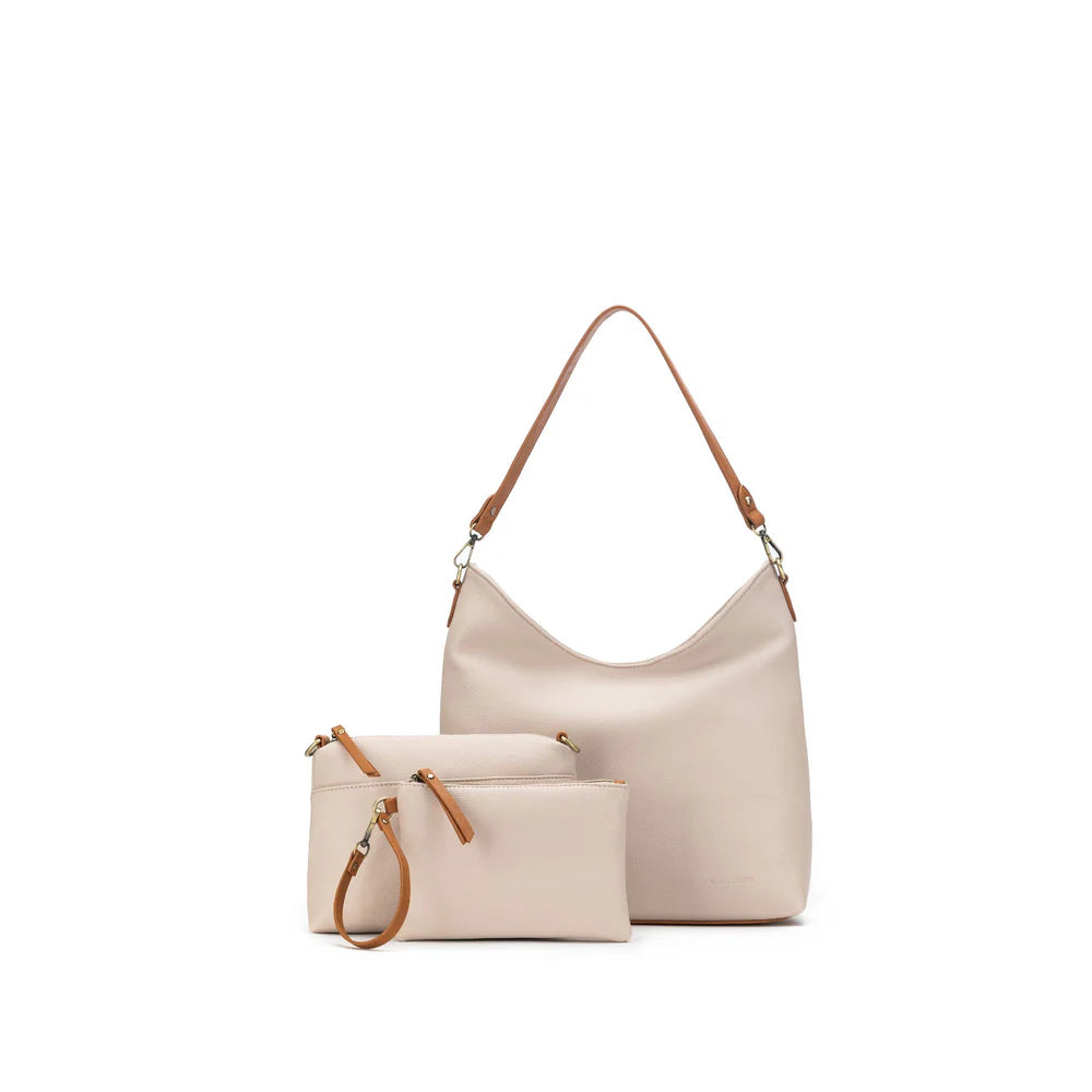 Black Caviar Handbag Blair Oatmeal