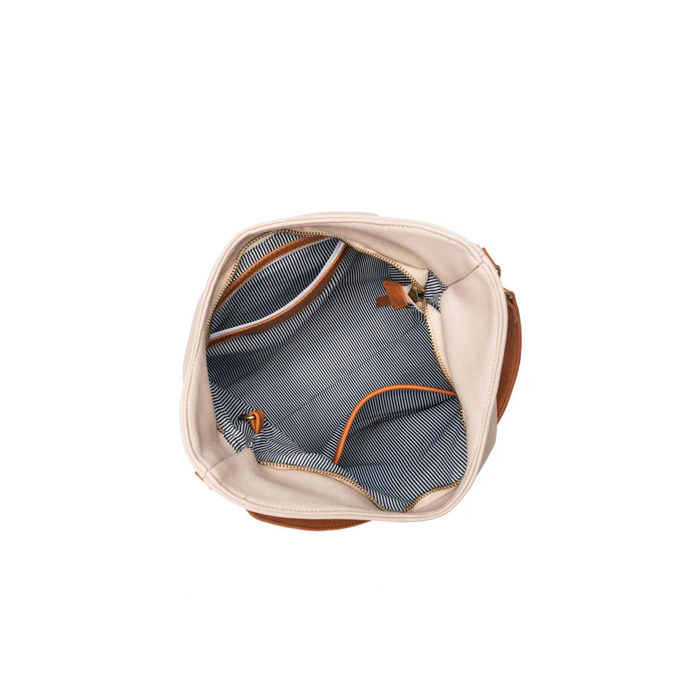 Black Caviar Handbag Blair Oatmeal