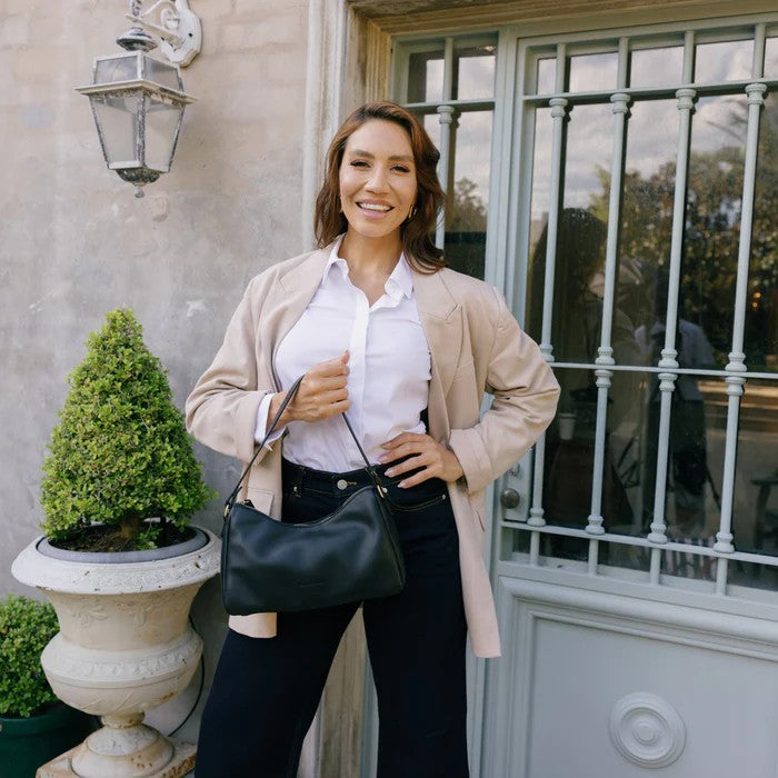 Black Caviar Handbag Claudette Black