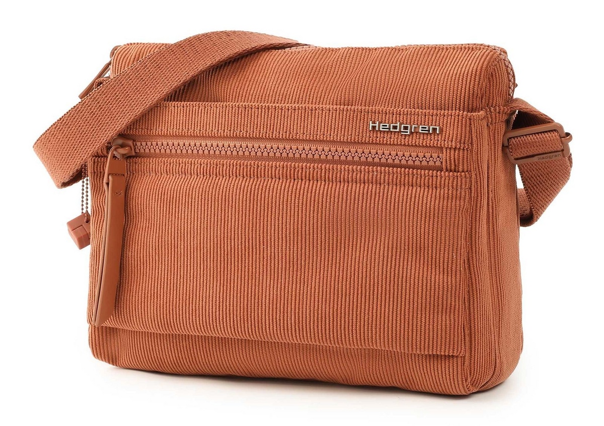 Hedgren HIC176 shoulder bag in cord redwood