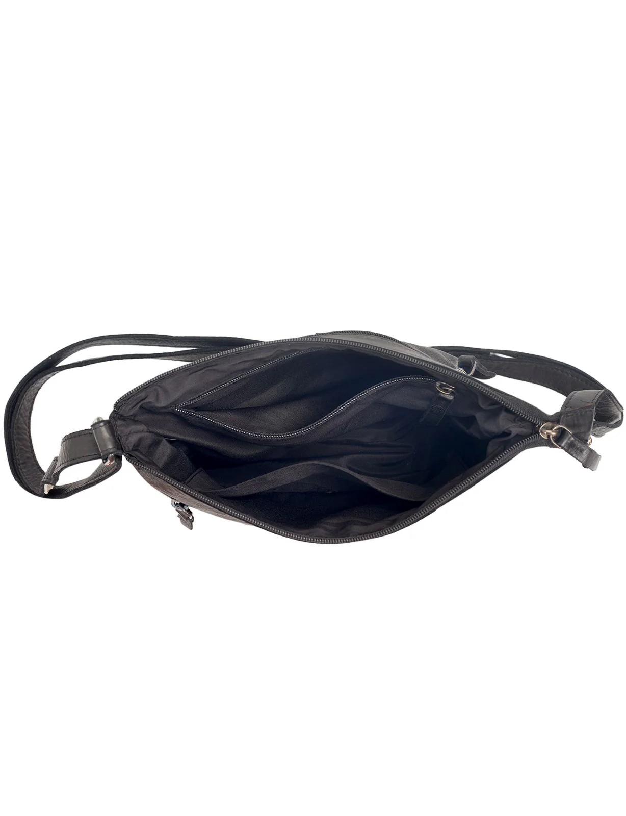 Saddle & Sash Handbag A0008 Black