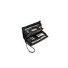 Black Caviar Sky crossbody wallet in black