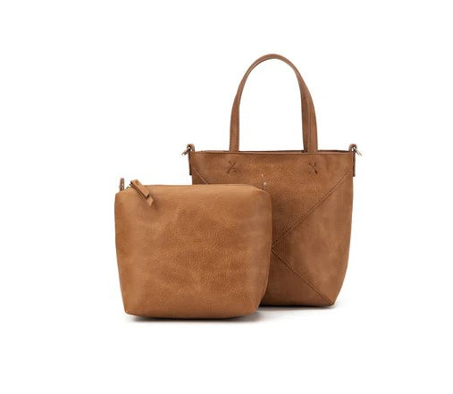 Black Caviar Handbag Mini Suki Tan