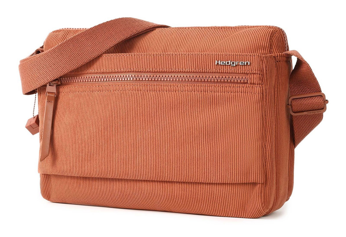 Hedgren HIC176M shoulder bag in cord redwood