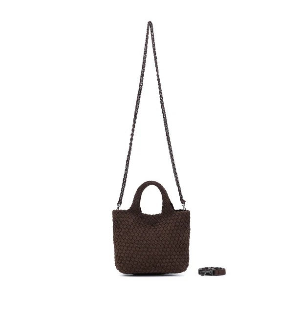Black Caviar Handbag Cherie Chocolate
