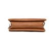 Black Caviar Edie clutch handbag in tan