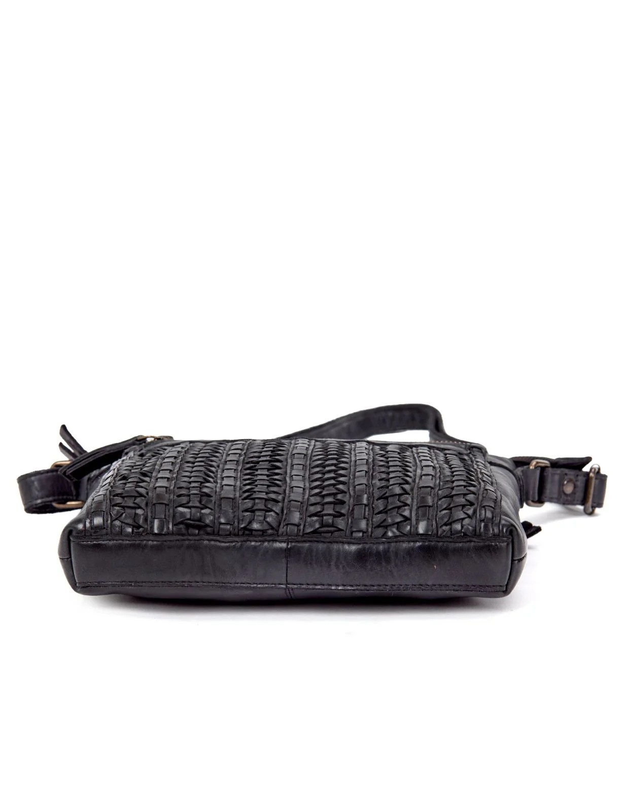 Saddle & Sash Handbag A0011 Black