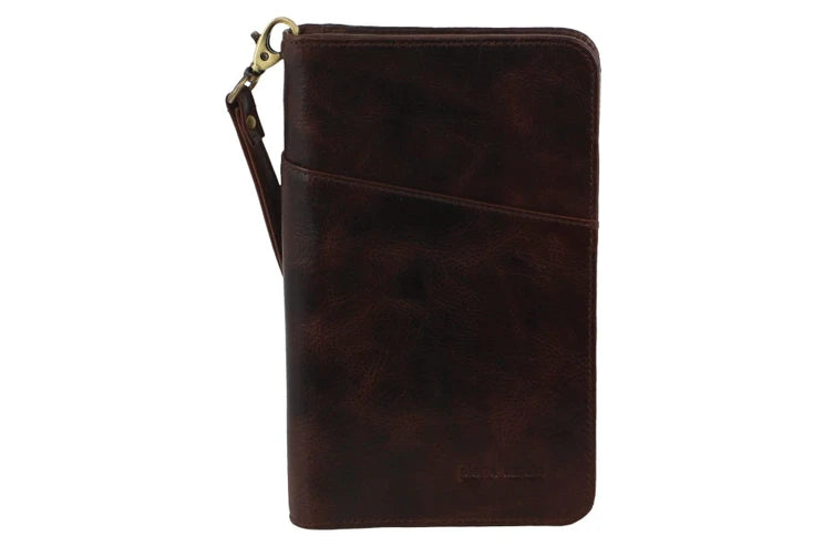 Pierre Cardin Passport Wallet PC3911 Choc