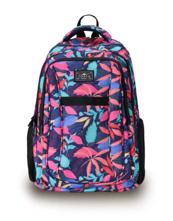 Tosca Back Pack TCA936 Black Tropical