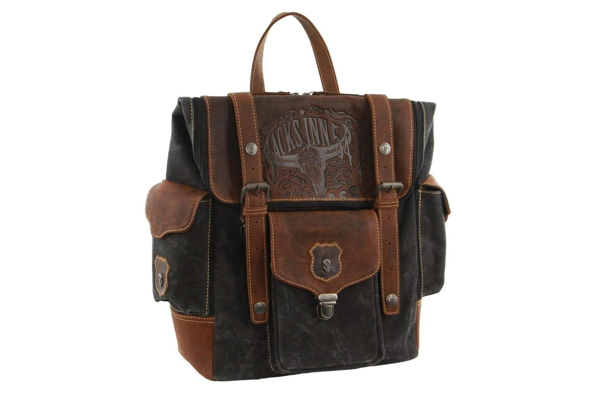 Jacks Inn Back Pack 6 Cognac