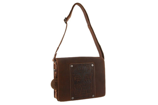 Jacks Inn Satchel 14 Cognac