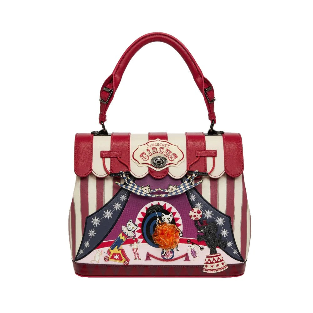 Vendula Skelecats Ghost Train Grace Bag