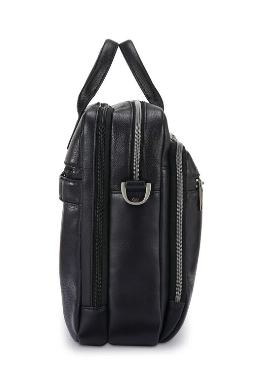 Samsonite Classic Leather Top Loader - Black