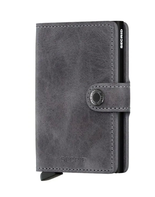 Secrid Miniwallet Vintage Grey Black