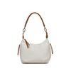 Black Caviar Carey handbag in white tan