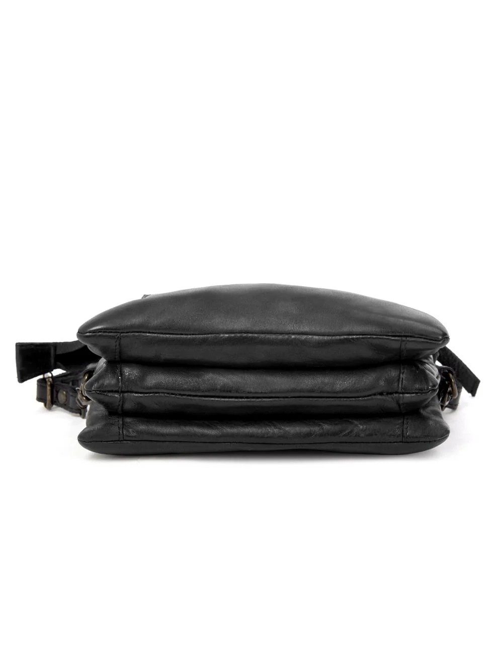 Saddle & Sash Handbag A0014 Black