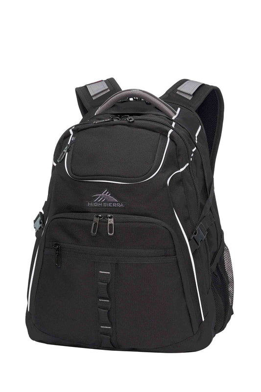 High Sierra Access 3 Back Pack - Black