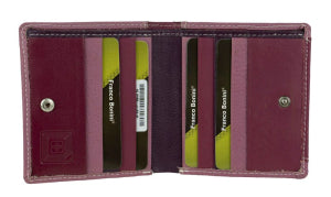 Franco Bonini Purse 15-033 Purple Multi