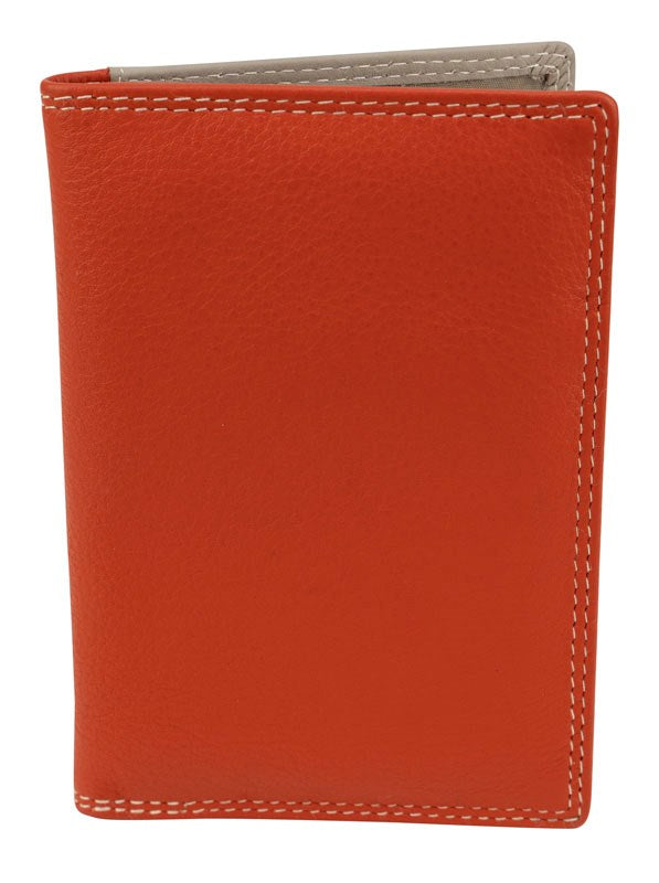 Franco Bonini Passport Wallet 16-011 Orange