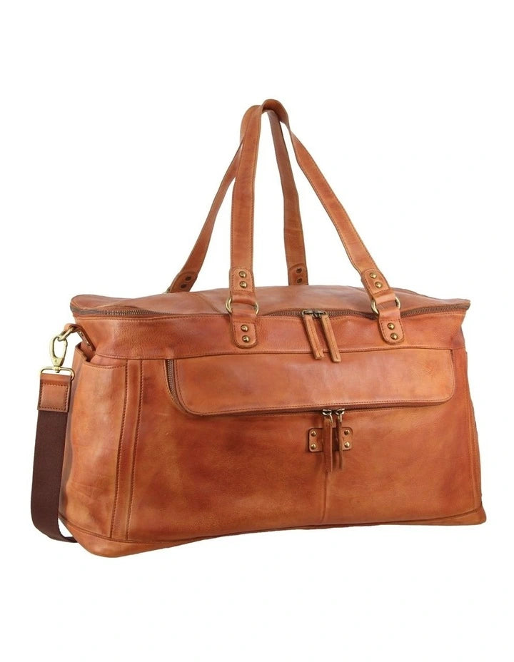 Pierre Cardin Duffle Bag PC3342 Cognac