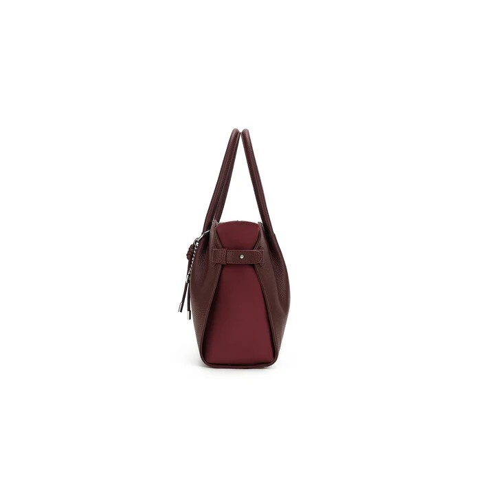 Black Caviar Handbag Alexandra Burgundy