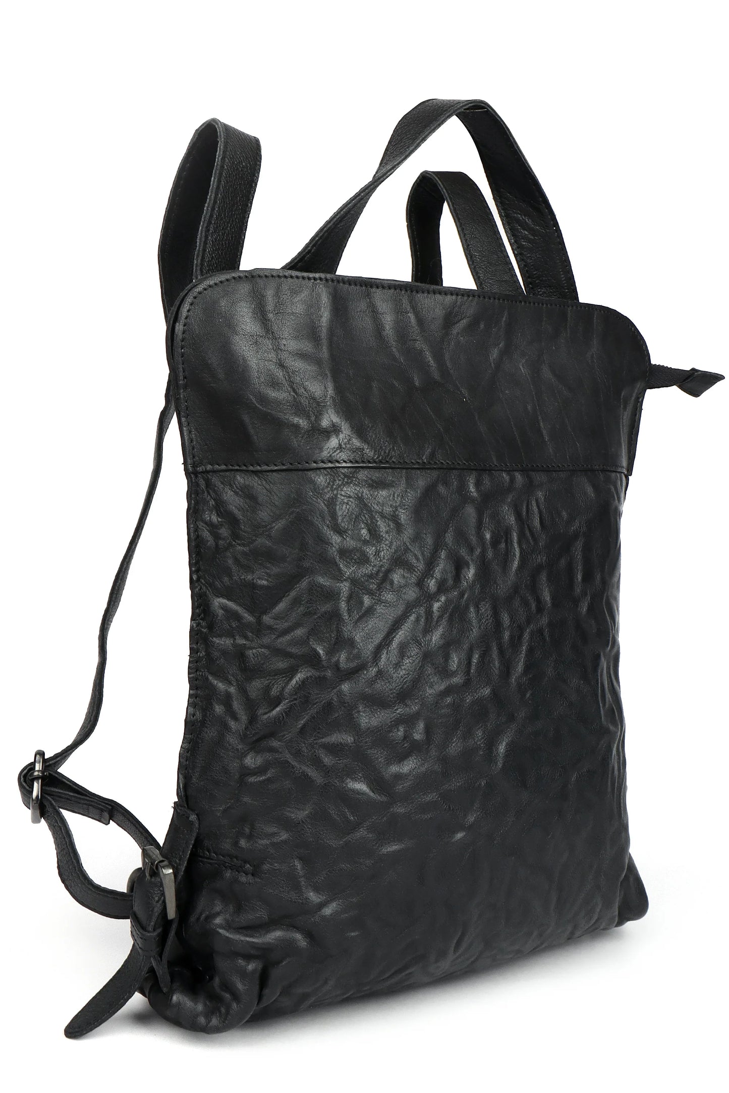 In Leatherz Back Pack - Black