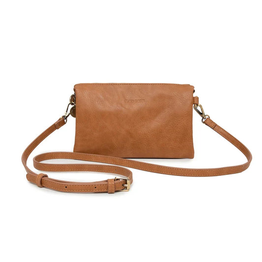 Black Caviar | Edie Clutch Handbag | Tan