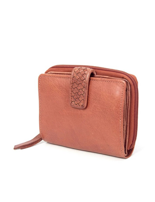 Saddle & Sash Purse A0023 Tan