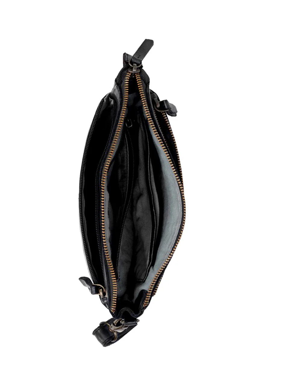 Saddle & Sash Handbag A0017 Black