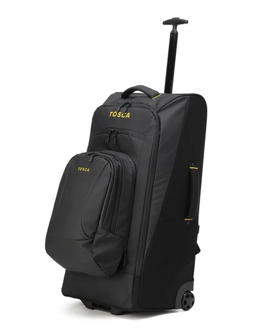 Tosca Delta Wheel Back Pack TCA977 Black